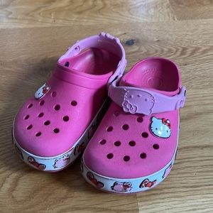 Crocs Pink Hello Kitty